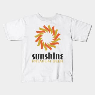 Sunshine Premium Beer Retro Defunct Breweriana Kids T-Shirt